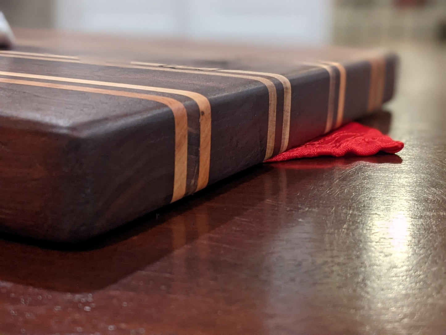 Dark Wood Cutting Board