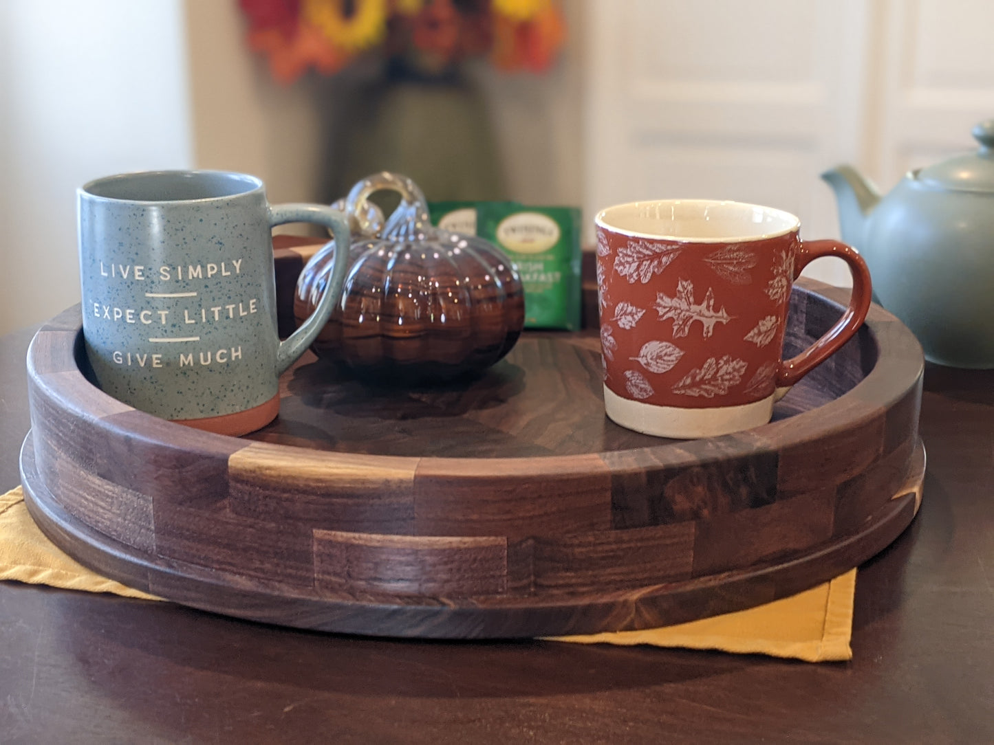 Black Walnut Serving Tray